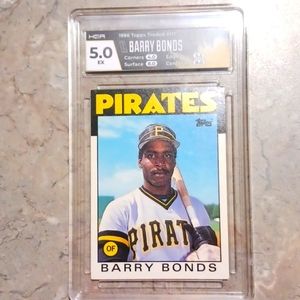 Barry Bonds RC Graded